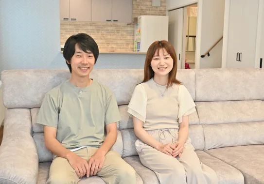暮らしやすさにこだわった、シンプル可愛いお家